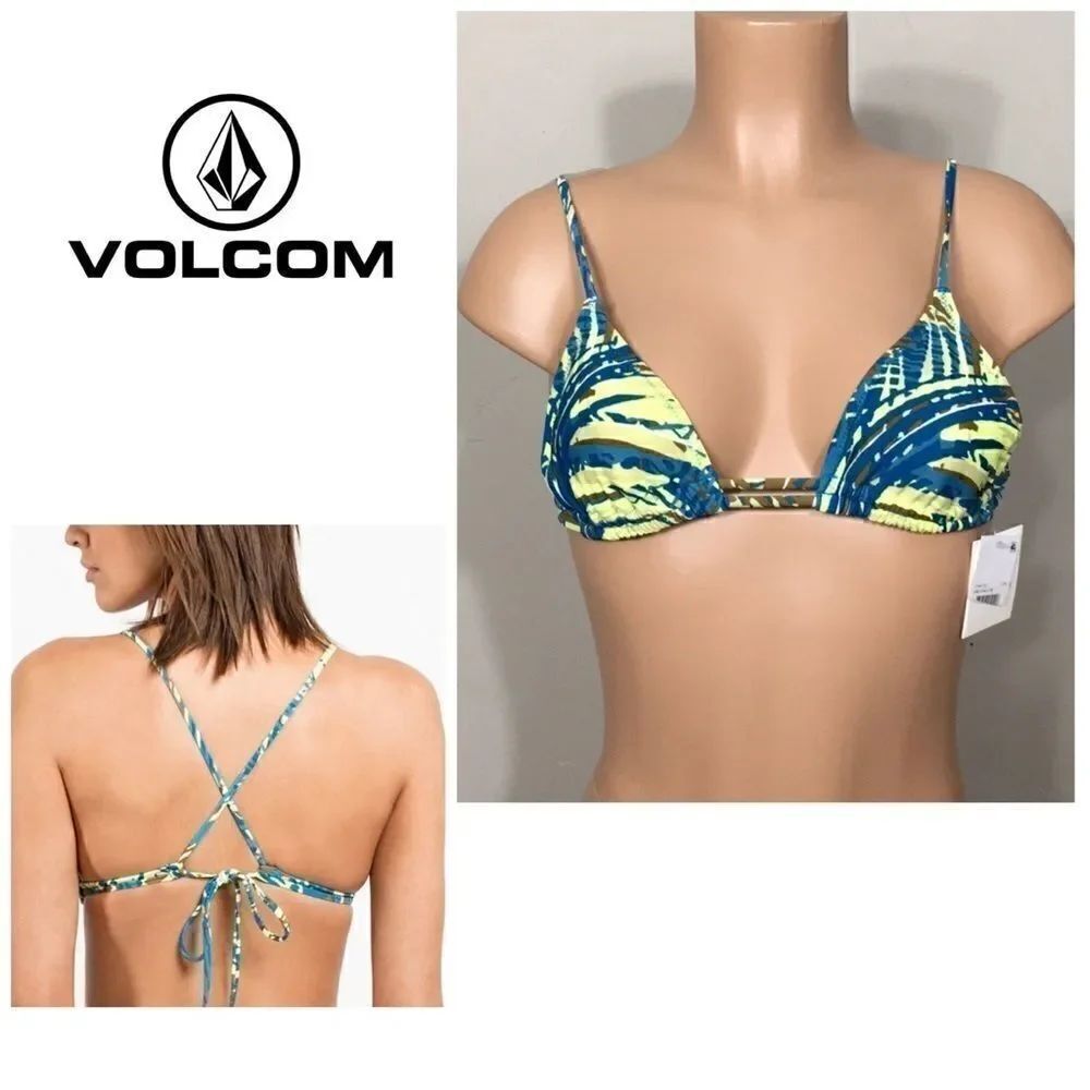 Volcom bikini top. NWT